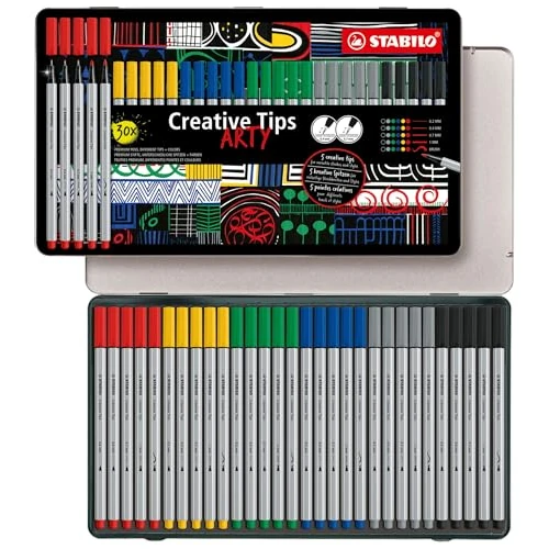 Offerta a tempo: STABILO - Set di punte multiple - Creative Tips - 29% da 49.20 € a 34.84 €