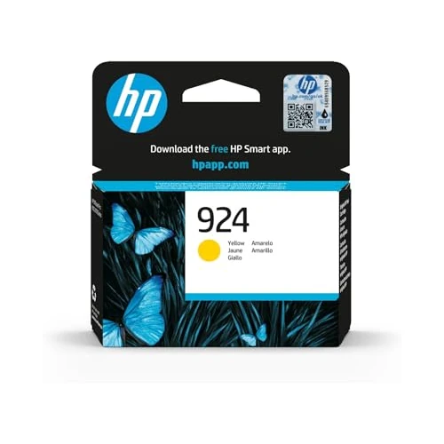 Limited-time offer: HP 924 (‎‎4K0U5NE) Yellow Original Printer Cartridge OfficeJet Pro 8124e, 8122e, 8132e, 8135e, 8134e, 8125e All-in-One Printer from 11.50 GBP to 11.00 GBP (save 4%)