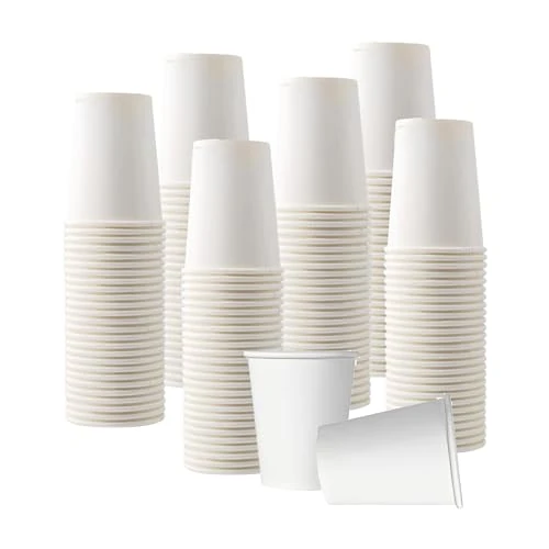 Offerta a tempo: DETERMONDO Bicchieri in Carta 180 ml, 1000 Pezzi, Bianchi, Monouso Compostabili, Ecologici e Biodegradabili, Per Acqua, Resistenti per Bevande Fredde e Calde, Ideali per Eventi, Feste, Catering - 0.00% da 33.99 € a 33.99 €