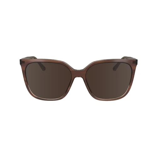 Offre limitée : Calvin Klein Women's Sunglasses CK24509S - Striped Brown/Rose with Solid Wine Lens de 80.33 € à 80.33 € (0.00% de remise)