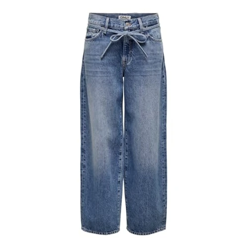 Oferta limitada: ONLY Damen Onlgianna MW Straight Dnm Dot596 Noos Medium Blue Denim 31W/32L de 49.99 € a 42.49 € (ahorro 15%)