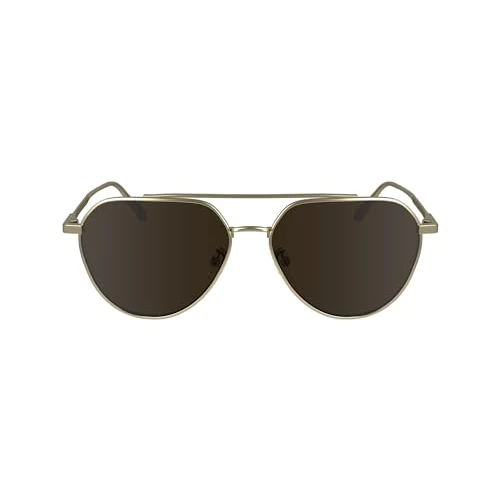 Tijdelijke aanbieding: CALVIN KLEIN CK24100S 720 MATTE GOLD 57/15/145 UNISEX Zonnebrillen van 70.18 € naar 70.18 € (0.00% korting)