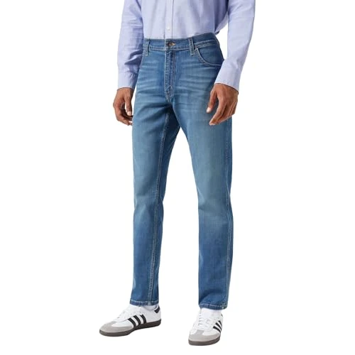 Limitiertes Angebot: Wrangler Herren Jeans Action Comfort Athletic Fit, Regular Tapered Fit, Tapered Leg von 32.00 EUR auf 32.00 EUR (Spare 0%)