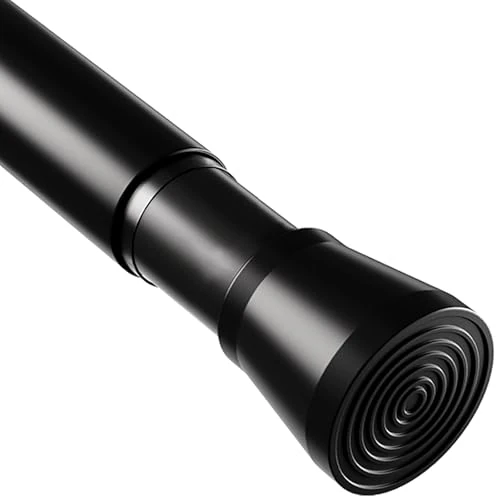 Offerta a tempo: Bastone Per Tenda Da Doccia Senza Foratura Estensibile Senza Trapano Asta Per Tenda Bianca Estensibile Per Finestre Bagno Nero 83-160CM - 5% da 20.99 € a 19.94 €