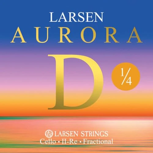 Offerta a tempo: LARSEN STRINGS Corde per violoncello Aurora D 1/4 Medio - 0.00% da 20.60 € a 20.60 €