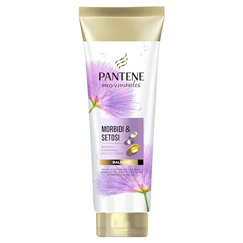 Pantene Weiche & seidige Conditioner mit Biotin und Keratin Wiederaufbau 160 ml. Pro-V Miracles Conditioner hilft trockenes, beschädigtes, behandeltes oder gemischtes Haar zu reparieren. Pflegt das