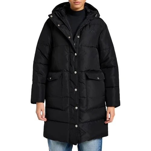 Lee Dames Long Puffer Jacket Jacket Jacket, Unionall Black, M
