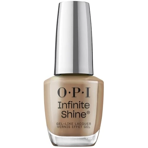 Offerta a tempo: OPI Infinite Shine Smalto per Unghie - Livin' La Vida Mocha - Effetto Gel e Lunga Durata, Finish Crème, Colore Marrone - con Tecnologia Pre-Cured Gel e Pennello OPI Pro-Wide (15ml). - 50% da 19.20 € a 9.54 €