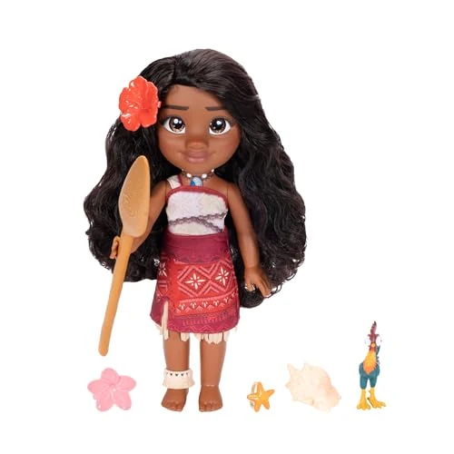 Oferta limitada: Disney Vaiana 2 - Muñeca Cantante Vaiana de Gran tamaño, Figura articulada de 40 cm, canción Le Bleu Light, Atuendo polinesio, Pelo Peinado, Juguete para niña a Partir de 3 años de 18.74 € a 18.74 € (ahorro 0.0%)