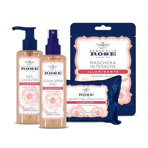 Offerta a tempo: Acqua alle Rose - Set Illuminante per Pelli Spente o Opache — 40% da 17,99 € a 10,79 €