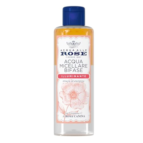 Offerta a tempo: Acqua alle Rose, Acqua Micellare Bifase Illuminante per Pelli Spente o Opache — 35% da 5,99 € a 3,90 €