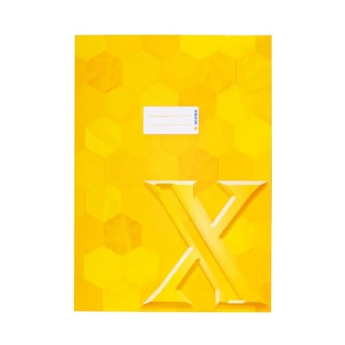Offerta a tempo: HERMA 20081 - Copertina per quaderni, formato A4, in cartone giallo, con etichetta in carta robusta e extra resistente, copertina per quaderni scolastici, colorata - 0.00% da 3.98 € a 3.98 €