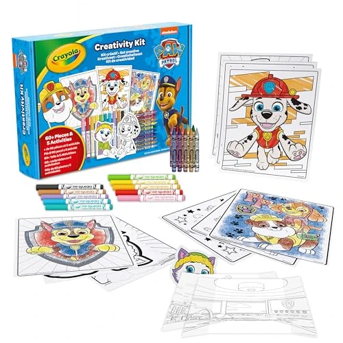 Zeitlich begrenztes Angebot: Crayola, Kreativset Paw Patrol 5 Aktivitäten, mit Ausmalseiten, Filzstiften von 18.40 € auf 18.40 € (0.00% Rabatt)