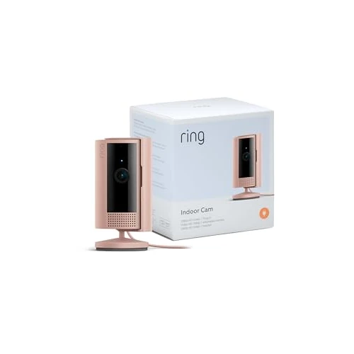Offerta a tempo: Ring videocamera interna (Indoor Camera 2ª gen.) | Telecamera di sorveglianza per animali domestici | Audio bidirezionale, copertura per la privacy, fai-da-te | Ring Home: 30 gg. prova gratuita - 50% da 49.99 € a 24.99 €