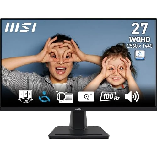 Limited offer: Monitor Gaming MSI PRO MP275Q Wide Quad HD 27 Inch 100 Hz from 199.00 EUR to 139.99 EUR (save 30%)