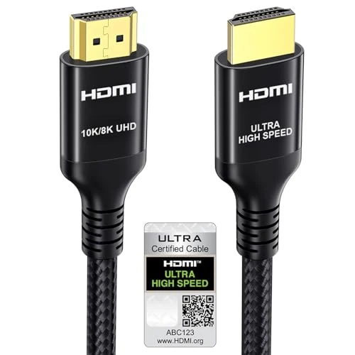 Offre limitée : Etseinri HDMI Cable 2.1 10K 8K 4K 1.5M Ultra High Speed Certified de 11.94 € à 11.33 € (5% de remise)