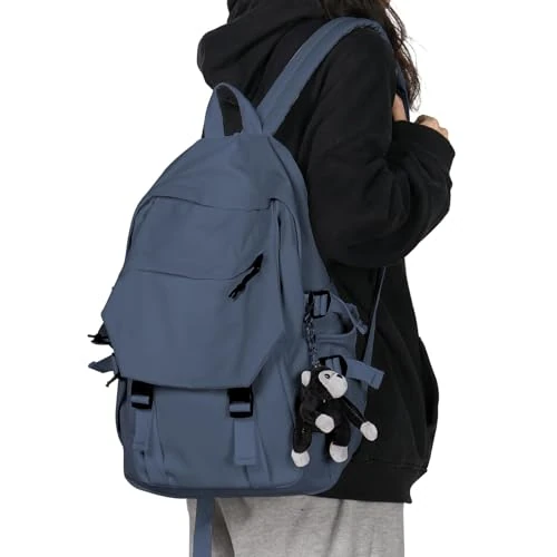 SZLX School Backpack Womens Lightweight School Bag Casual Daypack College Laptop Backpack for Men Women Water Resistant teen backpack Travel Rucksack for Sports High School Middle Bookbag for girls