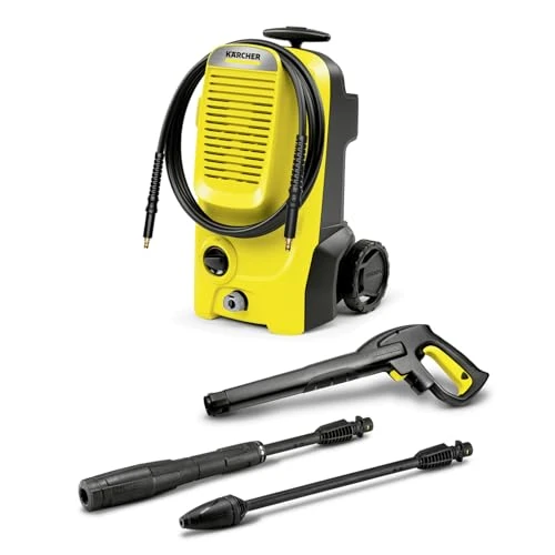 Offerta a tempo: Kärcher Idropulitrice K 5 Classic, Pressione max. 145 bar, Portata 500 l/h, Area di lavoro 40 m²/h, Avvolgitubo integrato, Pistola ad Alta Pressione, Ugello Rotante, Lancia Vario Power Jet - 30% da 250.00 € a 175.49 €