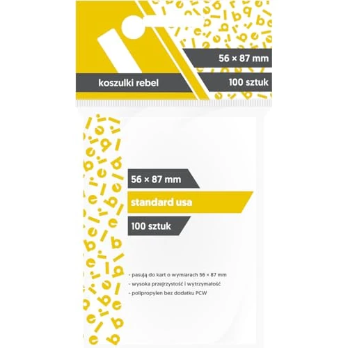 Asmodee, Lot de 100 pochettes pour cartes (56 x 87 mm) "Standard USA"