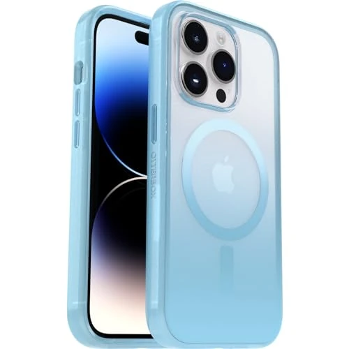 Begrenztes Angebot: OtterBox Clear Case Serie mit MagSafe für iPhone 14 Pro, stoßfest, sturzsicher, Ultra-dünn, schützende dünne Hülle, 2X getestet nach Militärstandard, Regalia von 34.07 EUR auf 31.34 EUR (Rabatt 8%)