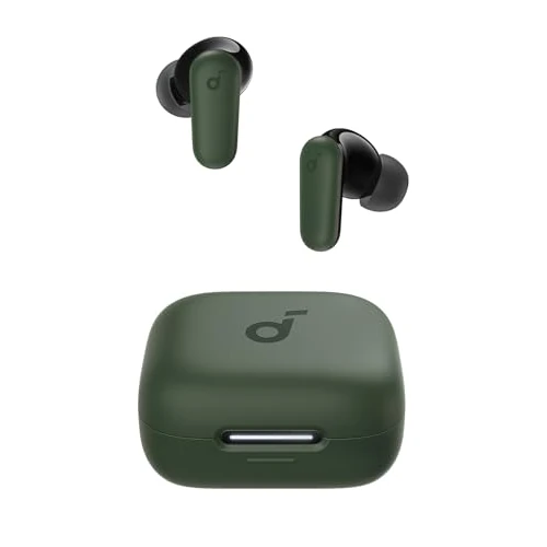 Limitiertes Angebot: soundcore P30i by Anker Noise Cancelling Earbuds, smarte Geräuschunterdrückung, kraftvolle Bässe, 45h Spielzeit, 2-in-1 Case und Handyständer, IP54, kabellose Kopfhörer, Bluetooth 5.4, App Steuerung von 59.99 EUR auf 33.00 EUR (Spare 45%)