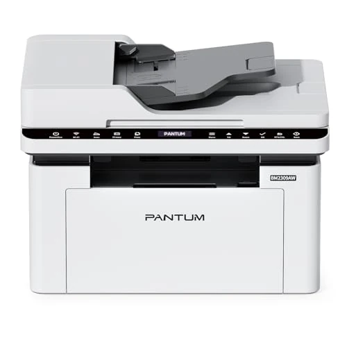 Offerta a tempo: PANTUM BM2309AW Stampante Laser Multifunzione WIFI Bianco e Nero, 3in1 stampa, copia e scansione con ADF, Bluetooth, USB 2.0, Velocità di stampa fino a 20 ppm Fogli per Casa Ufficio - 21% da 159.00 € a 126.26 €
