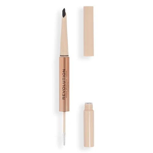 Oferta limitada: Makeup Revolution, Duo Fluffy Brow Filter, Lápiz y Gel para Cejas, Disponible en 5 Tonos, Granito, 1 ud. de 8.99 EUR a 8.99 EUR (ahorro 0%)