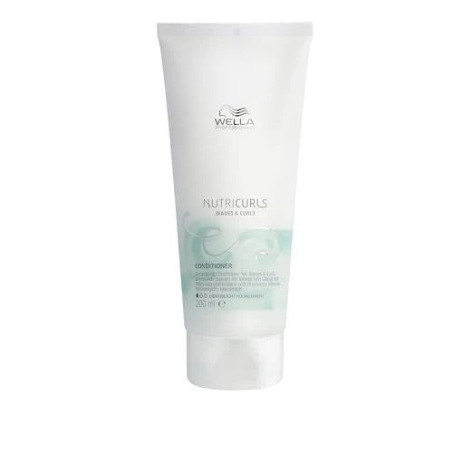 Offerta a tempo: Wella Professionals NUTRICURLS Cleansing Conditioner per capelli ondulati – Con Olio di Jojoba 200 ml - 11% da 17.90 € a 15.99 €