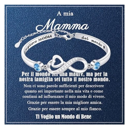 Limitiertes Angebot: VGWON Muttertagsges-Armband, S925-Sterlingsilber-Armband für Mama, Geburtstagsgeschenk für Mama von 4.99 EUR auf 4.99 EUR (Spare 0%)