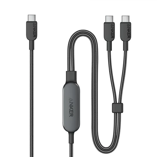 Limited-time offer: Anker USB C Cable, 4 ft 2-in-1 Type C Cable, 140W Max Fast Charging for iPhone 17/16/15, iPad Pro, Samsung Galaxy, MacBook Pro,and More (USB 2.0, Braided, Black) from 19.99 £ to 19.99 £ (save 0.00%)