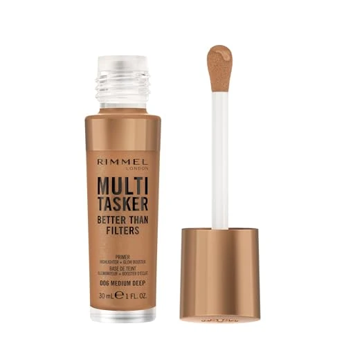 Oferta limitada: Rimmel London Multitasker Better Than Filters | Primer | Tono Medium Deep 004 | 30ml de 13.95 € a 13.95 € (ahorro 0.00%)