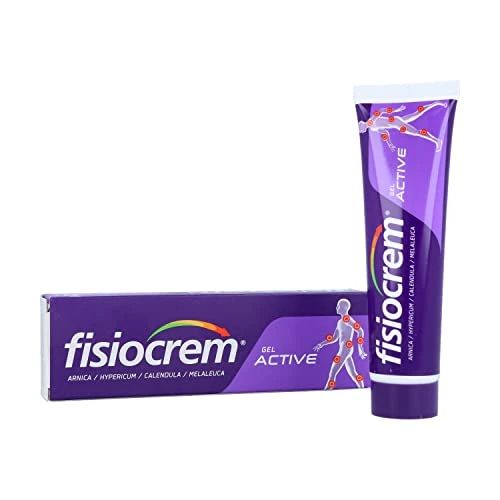 FISIOCREM Active Gel | 60 ml | Voorbereiding van spieren en ligamenten | dagelijks of lichamelijke activiteit | Massagecrème | Melaleuka, Arnica, Hypericum Perforatum, Goudsbloem