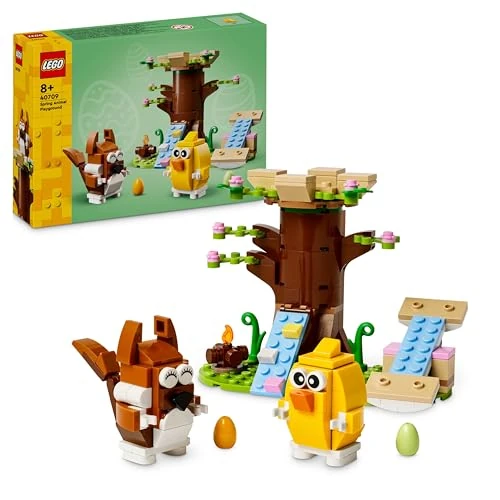 Offre limitee: LEGO Le Parc des Animaux au Printemps - Jeu de Construction incluant Un Oiseau et Un écureuil - Cabane dans Un Arbre pour Enfants - Idée de Cadeau pour Les garçons et Les Filles dès 8 Ans 40709 de 12.99 EUR a 11.80 EUR (economie 9%)