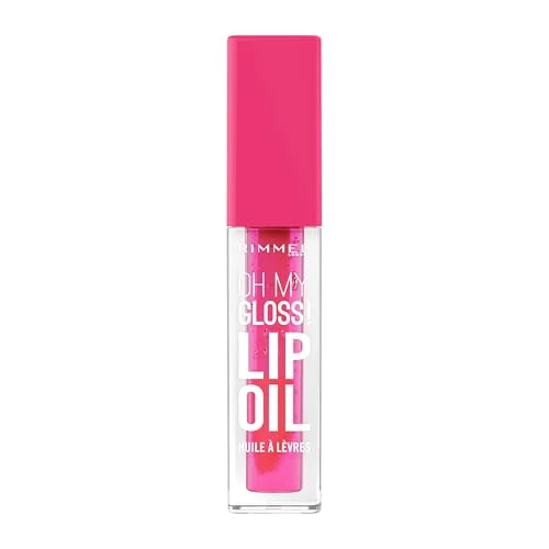 Offerta a tempo: Rimmel Oh My Gloss!, 003 Berry Pink, Olio per Labbra, Non-Appiccica, Boost di Idratazione, Idratante e Comfortevole, Facile da Applicare, Formula Vegana, 6ml - 44% da 10.49 € a 5.90 €