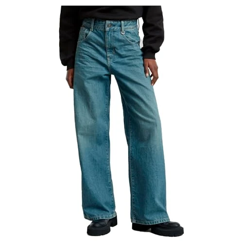 Offerta a tempo: G-STAR Donna Skater High Loose Jeans, Blu (faded green glacier D25286-D318-G832), 32W / 34L - 59% da 159.95 € a 65.51 €
