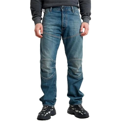 Offerta a tempo: G-STAR Elwood 3D Regular Jeans, Jeans Uomo, Blu (Antique Faded Oasis D23699-D499-D338), 30W / 32L - 53% da 159.95 € a 74.97 €