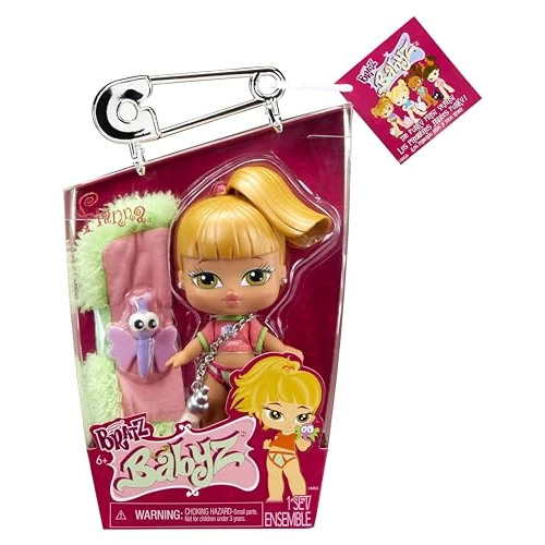Offerta a tempo: Bratz Babyz - Bambola Alla Moda da Collezione - Fianna - Con Abiti Veri e Animale Domestico - Giocattolo per Bambini - Ideale per Collezionisti e Bambini - Età 6+ - 14% da 21.99 € a 18.99 €