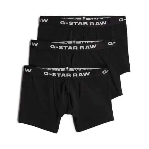 Offerta a tempo: G-STAR Uomo Boxer Briefs 3 Pack, Nero (black/black/black D23771-D516-4248), M - 13% da 45.00 € a 39.01 €