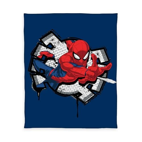 Offre limitée : Herding Couverture Polaire Spiderman, 130 x 170 cm, 100% Polyester, Polaire de 17.95 € à 17.95 € (0.00% de remise)