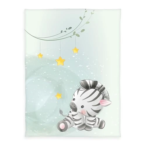 Offerta a tempo: Herding babybest Coperta in Pile Microfibra con Zebra, 75 x 100 cm, 100% Poliestere - 0.00% da 13.95 € a 13.95 €