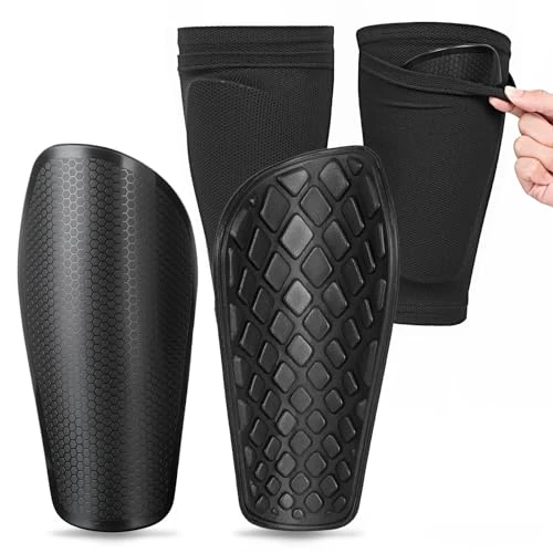 Limited-time offer: AiQInu Football Shin Pads with Protective Calf Protectors for Teenagers and Adults - EVA Cushioning Protection for Men and Women - Shin Pads for Football from 14.45 £ to 14.45 £ (save 0.00%)