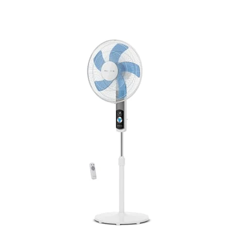 Oferta limitada: Rowenta Turbo Silence - Ventilador de pie, solo 35 dB (A) modo Silent Night ahorro energía, 12 velocidades, pantalla LED digital, temporizador, mando a distancia, blanco, VU5650 de 93.99 EUR a 93.99 EUR (ahorro 6%)