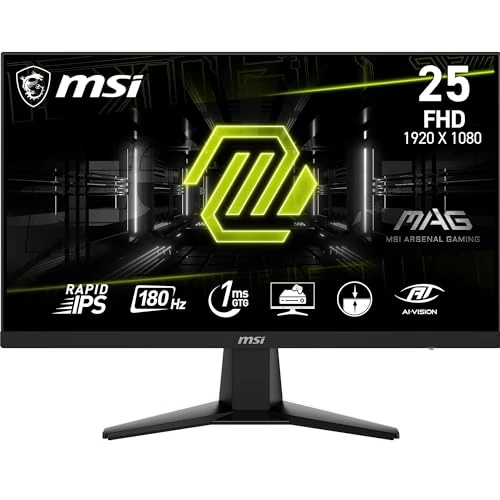 Oferta limitowana: MSI MAG 256F Gaming Display 24,5 cala FHD - Szybki panel IPS 1920 x 1080, 180 Hz / 1ms GtG, gamut sRGB 127%, bezramowa konstrukcja, HDR Ready - DisplayPort 1.2a, HDMI™ CEC z 505.90 zł na 505.90 zł (oszczędź 0.00%)