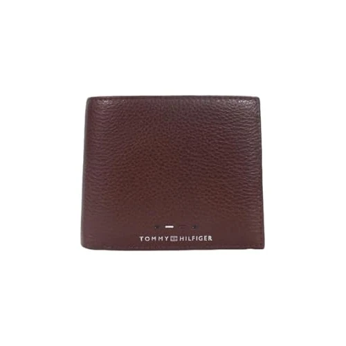 Tommy Hilfiger Men’s Premium Leather Wallet, Brown (Cognac), One Size