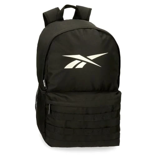 Offre limitée : Reebok Malden Sac à dos noir 28 x 45 x 14 cm Polyester 17,64 L by Joumma Bags, Noir, Talla única, Sac à dos de 29.19 € à 25.49 € (13% de remise)