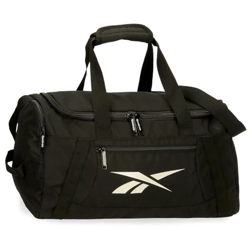 Limited-time offer: Reebok Malden Black Travel Bag, 45 x 23.5 x 19 cm, Polyester, 22.5 L, by Joumma Bags from 33.00 £ to 33.00 £ (save 0.00%)