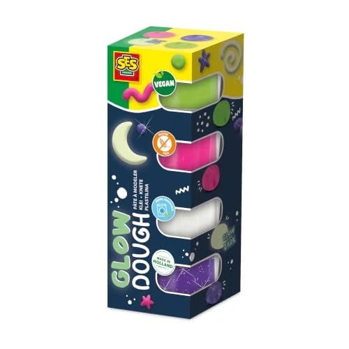Oferta limitowana: SES Creative 00516 Feel Good Dough-Glow (4 x 90 gr), różne z 21.69 zł na 21.69 zł (oszczędź 0.00%)