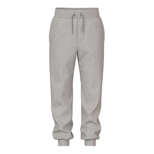Name IT Garçon Nkmvian Nreg SWE Bru Noos Pantalon, Gris, 146 EU