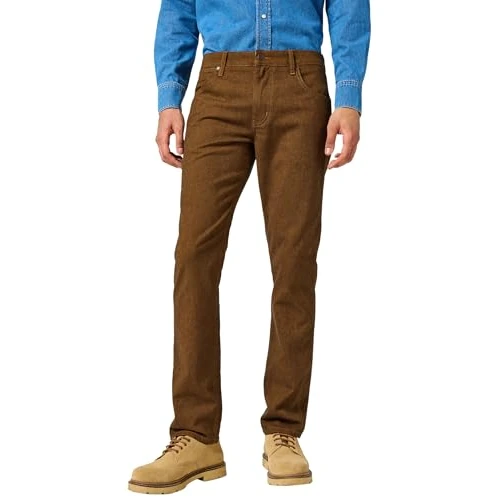Offerta a tempo: Wrangler Greensboro Ii, Jeans Uomo, Monks Robe Brown, 38W / 30L - 51% da 57.99 € a 28.57 €