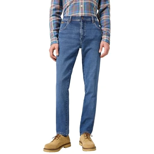 Limitiertes Angebot: Wrangler Herren Jeans Texas Slim Fit Jeanshose, Ridge Wash,40W / 32L von 89.95 EUR auf 60.73 EUR (Spare 32%)
